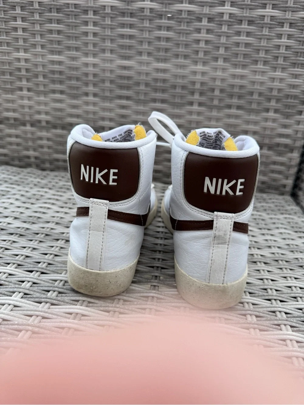 Nike womens Blazer Mid '77 Next Nature 'Cacao Wow' sneakers size 7.5 espresso